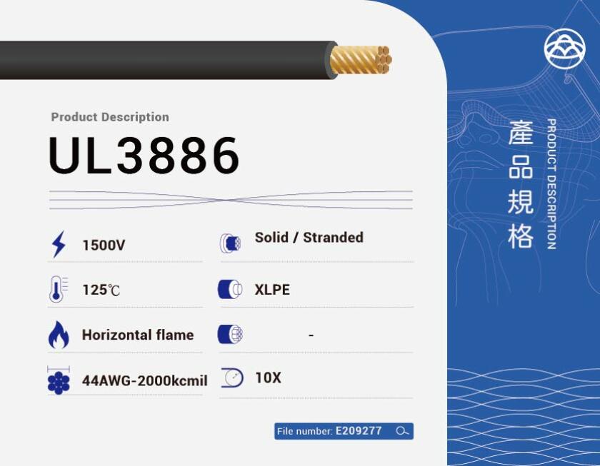 UL3886 XLPE Insulated Wire